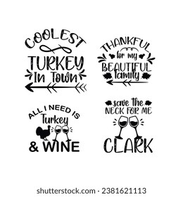  flat design thanksgiving t-shirt, thanksgiving, happy thanksgiving typography t-shirt, set of thanksgiving lettering, turkey t-shirt design greeting card, t shirt