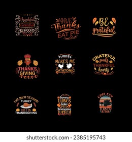 flat design thanksgiving t-shirt, thanksgiving, happy thanksgiving typography t-shirt, set of thanksgiving lettering, turkey t-shirt design greeting card, t shirt