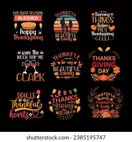 flat design thanksgiving t-shirt, thanksgiving, happy thanksgiving typography t-shirt, set of thanksgiving lettering, turkey t-shirt design greeting card, t shirt