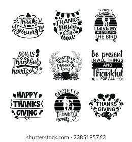 flat design thanksgiving t-shirt, thanksgiving, happy thanksgiving typography t-shirt, set of thanksgiving lettering, turkey t-shirt design greeting card, t shirt