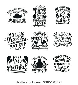 flat design thanksgiving t-shirt, thanksgiving, happy thanksgiving typography t-shirt, set of thanksgiving lettering, turkey t-shirt design greeting card, t shirt