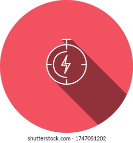 Flat Design of a Timekeeper