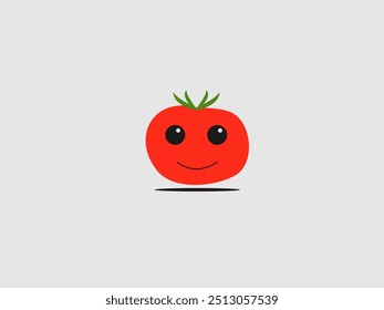 ilustração de vetor de tomate de design plano