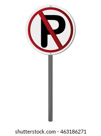 flat design traffic sign icon vector illustration