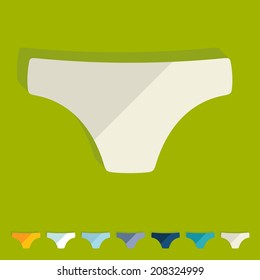 Flat design: trunks