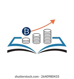 Flat design vector bitcoin icons, signs of modern cryptocurrancy isolated on white background.