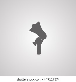Flat design vector business illustration concept Digital marketing business man holding megaphone for website and promotion banners.