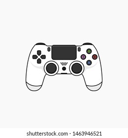 Flat Design Vector Game Controller