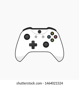 Flat Design Vector Game Controller