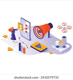 Flat design vector illustration concept of team work. Businessmen go on growing arrow with money. Vector clipart. Icons set.can be used for workflow layout, diagram, number options, bussiness concept

