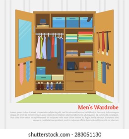 Wardrobe Men Stock Illustrations Images Vectors Shutterstock