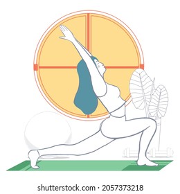 Flat design vector people simple illustration for website