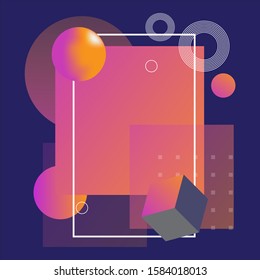 flat design vektor  backgraund illustration