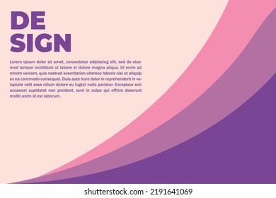 diseño plano, onda, fondo colorido abstracto