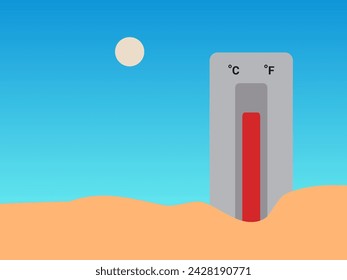 ilustración vectorial de clima de diseño plano