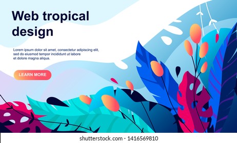 Flat design web page templates of summer vacation, travel destination, nature, tourism . Modern vector illustration concepts for website and mobile website development.