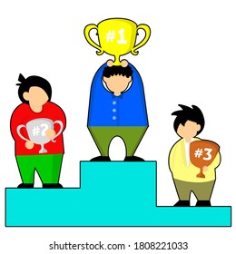 Illustration zum Flachdesign-Preisträger