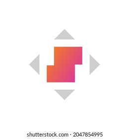 Flat design z letter logo collection Free Vector