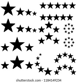 Flat Designed Star Vector Icon Stock Vector (Royalty Free) 1184149234 ...