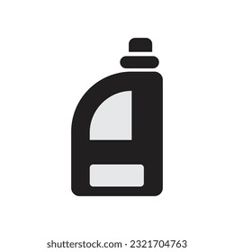 Flat detergent icon symbol vector Illustration.