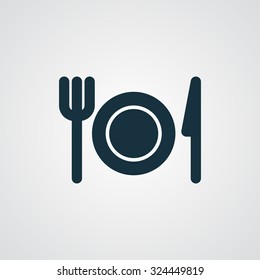 Flat Dinner icon