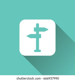 flat Direction icon