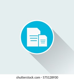 flat document icon