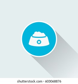 flat Dog Food icon