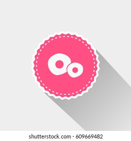 flat donut icon