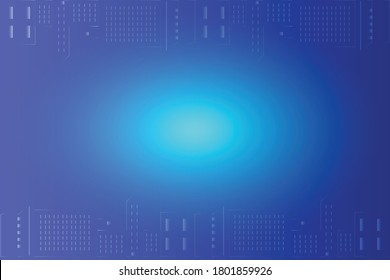 Flat drawwing of city on light blue background. Save the world energy design town horizon angle. Technology ditital concept in urban graphic with cityspace. Downtown metropolis template.