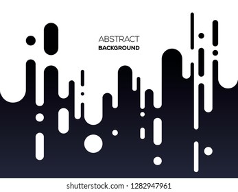 Flat Dripping Paints Background Design