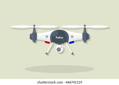 flat drone