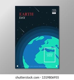 flat earth day poster