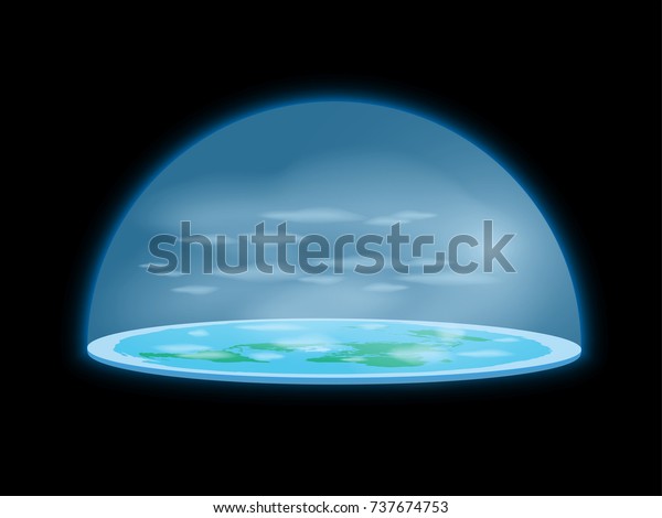 under the dome flat earth