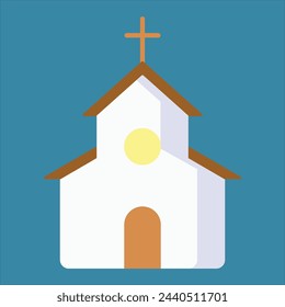 Flat Easter Element Vector, Easter Egg Celebration,  Christian Celebration Day