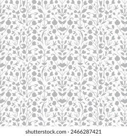 Flat Elegant decorative floral pattern vector design. Colorful floral pattern suitable for background, texture, fabric, wrapping, textile, clothing, print or others.