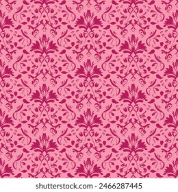 Flat Elegant decorative floral pattern vector design. Colorful floral pattern suitable for background, texture, fabric, wrapping, textile, clothing, print or others.
