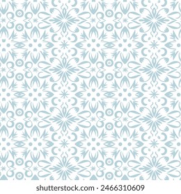 Flat Elegant decorative floral pattern vector design. Colorful floral pattern suitable for background, texture, fabric, wrapping, textile, clothing, print or others.