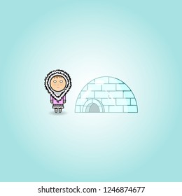 Flat Eskimo Igloo