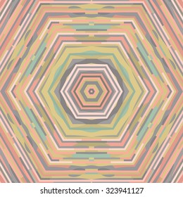 Flat ethnic seamless pattern. Colorful geometrical ornament tiles. For different design uses, as wallpaper, pattern fills, web page background, surface textures for print and dalle production.