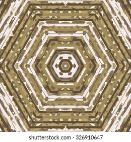 Flat ethnic seamless pattern. Colorful geometrical ornament tiles. For different design uses, as wallpaper, pattern fills, web page background, surface textures for print and dalle production.