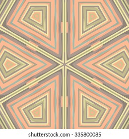 Flat ethnic seamless pattern. Colorful geometrical ornament tiles. For different design uses, as wallpaper, pattern fills, web page background, surface textures for print and dalle production.