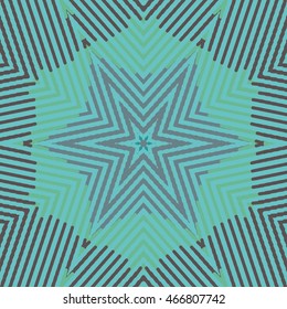 Flat ethnic seamless pattern. Colorful geometrical ornament tiles. For different design uses, as wallpaper, pattern fills, web page background, surface texturesm for print and dalle production.