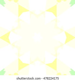 Flat ethnic seamless pattern. Colorful geometrical ornament tiles. For different design uses, as wallpaper, pattern fills, web page background, surface texturesm for print and dalle production.