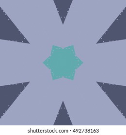 Flat ethnic seamless pattern. Colorful geometrical ornament tiles. For different design uses, as wallpaper, pattern fills, web page background, surface texturesm for print and dalle production.
