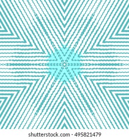 Flat ethnic seamless pattern. Colorful geometrical ornament tiles. For different design uses, as wallpaper, pattern fills, web page background, surface texturesm for print and dalle production.