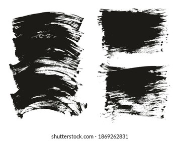 Flat Fan Brush Regular Curved And Long Background Mix High Detail Abstract Vector Background Mix Set 