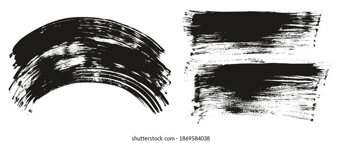 Flat Fan Brush Regular Curved And Long Background Mix High Detail Abstract Vector Background Mix Set 