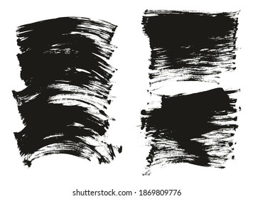 Flat Fan Brush Regular Curved And Long Background Mix High Detail Abstract Vector Background Mix Set 