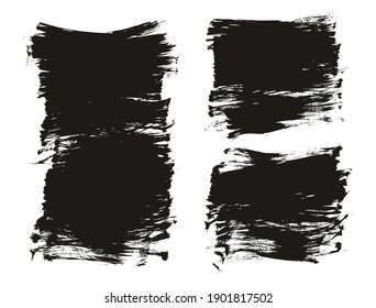 Flat Fan Brush Regular Long Background Mix High Detail Abstract Vector Background Mix Set 